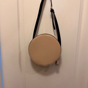 Round crossbody purse